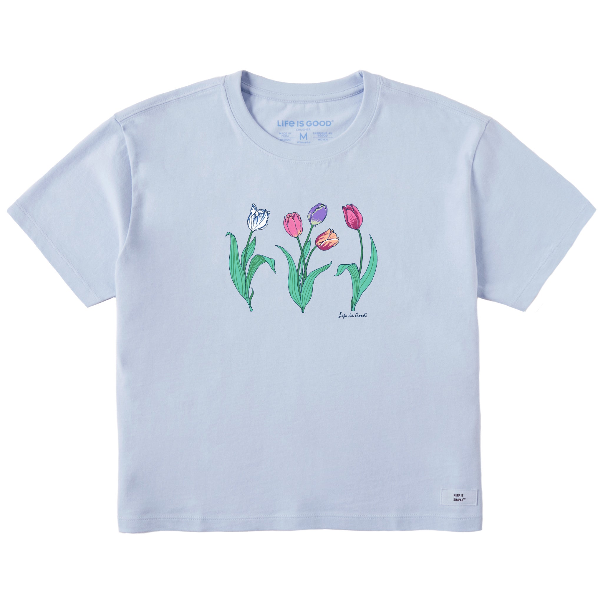 3 Genuine Tulips Boxy Tee
