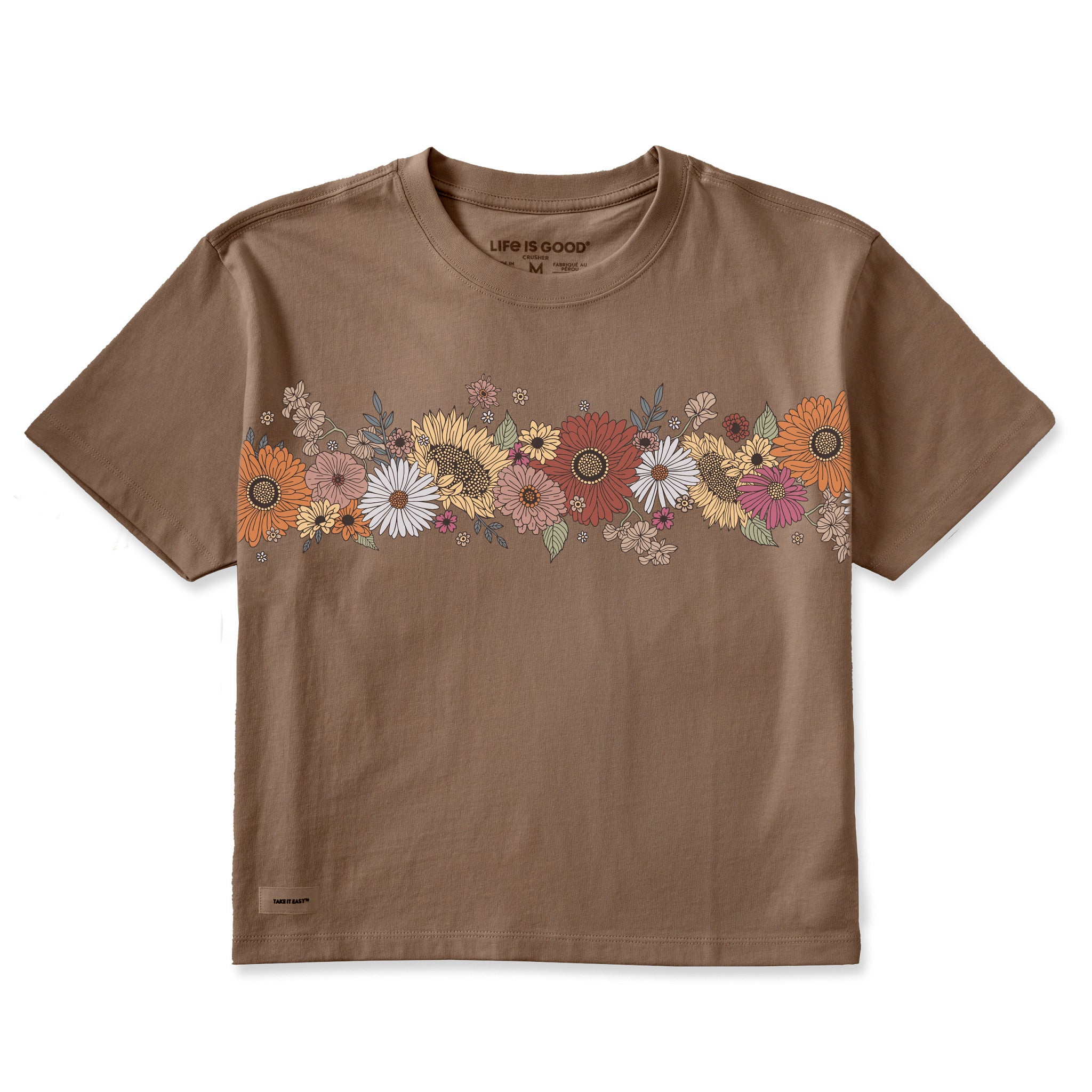 Beautiful Energy Flowers Boxy Tee