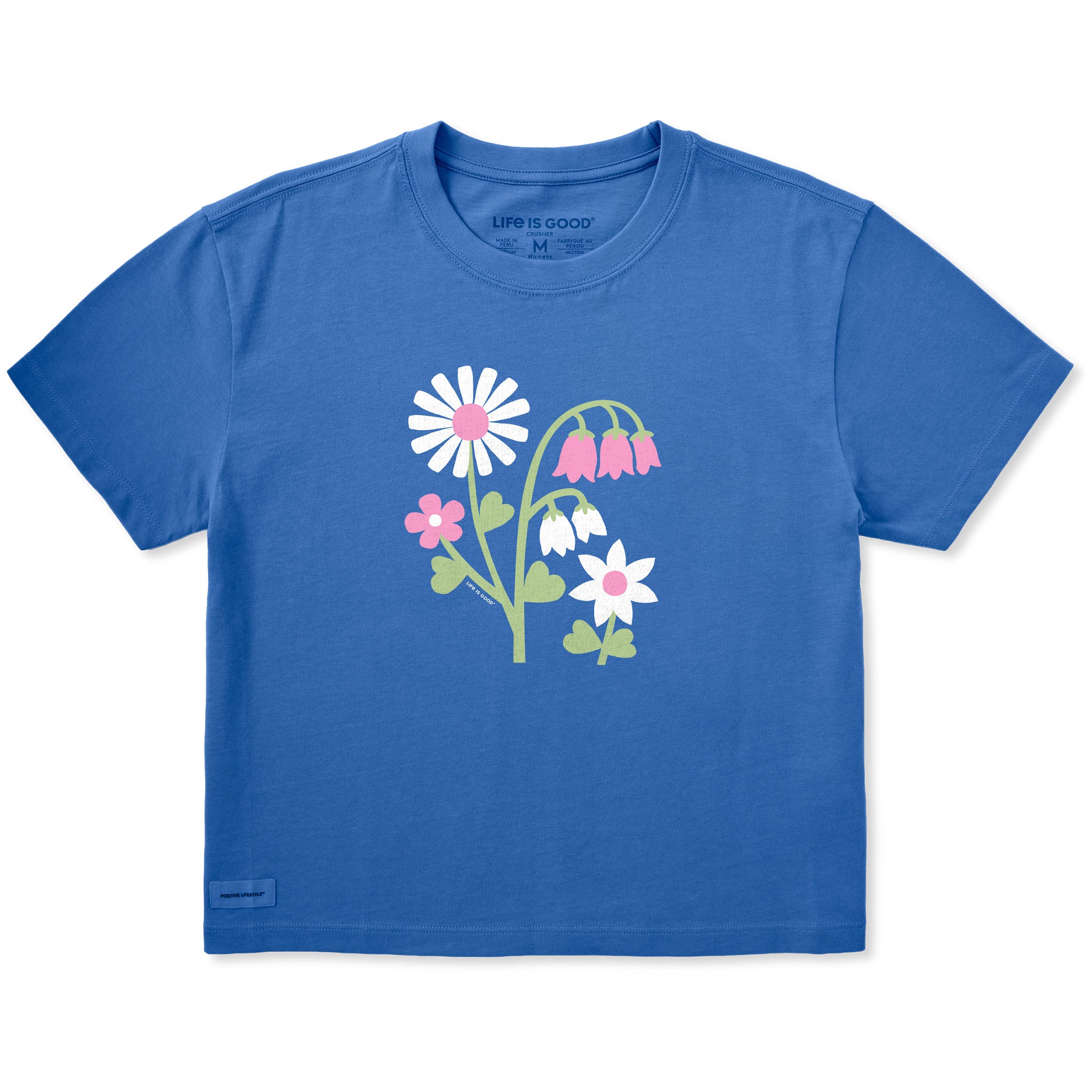 Bold Blooms Boxy Tee