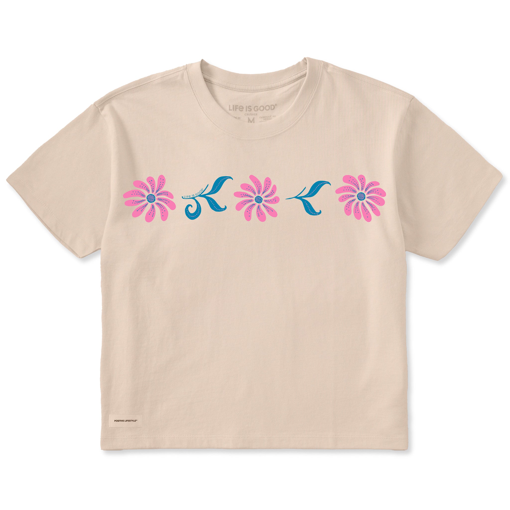 Folk Daisies Boxy Tee